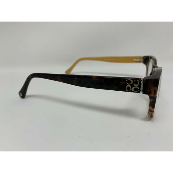 Coach Eyeglasses HC 6001 Emily T 5055 Dark Tortoise 50 [] 15 135 Flex Hinges - Picture 4 of 11